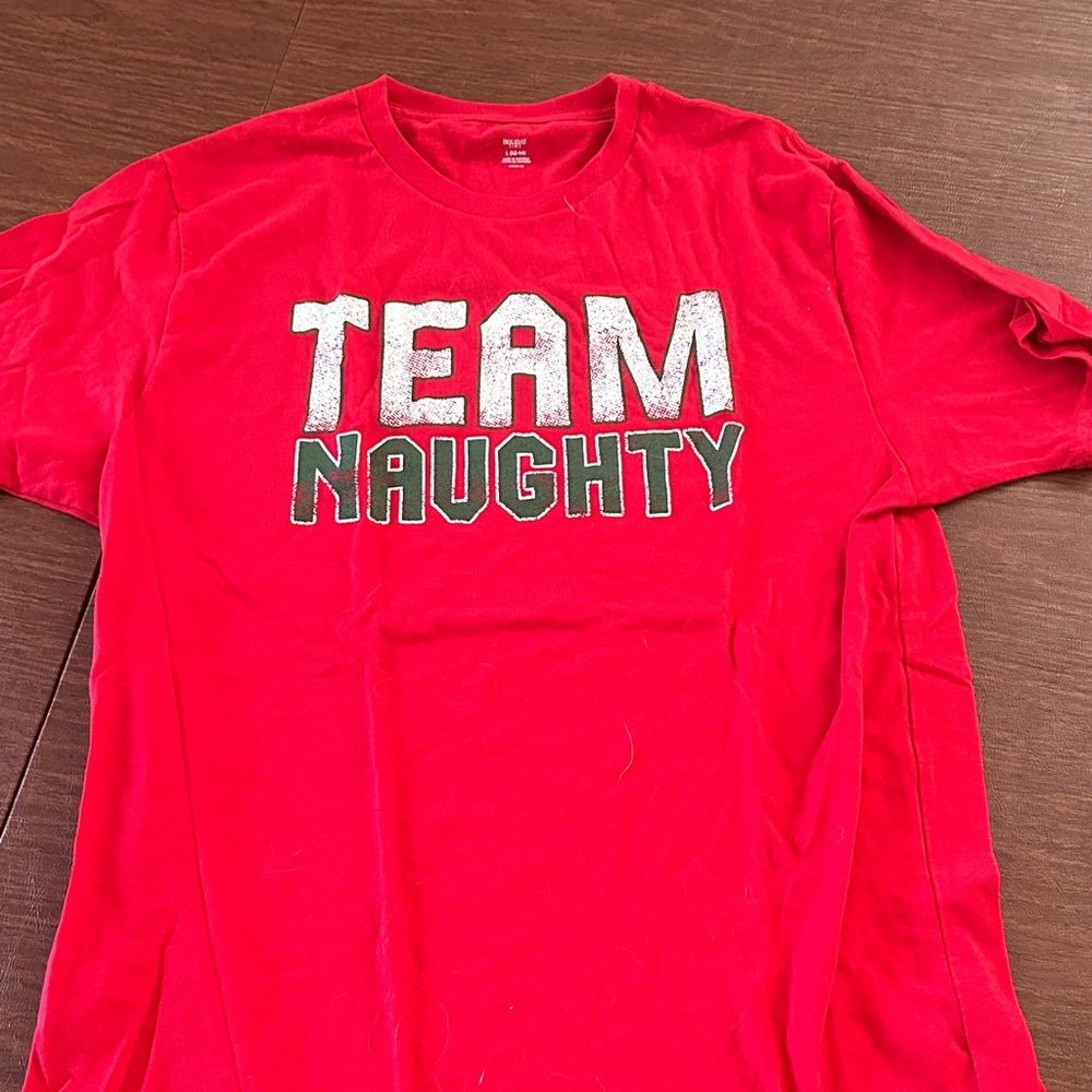 Red Team Naughty Men's Shirt
